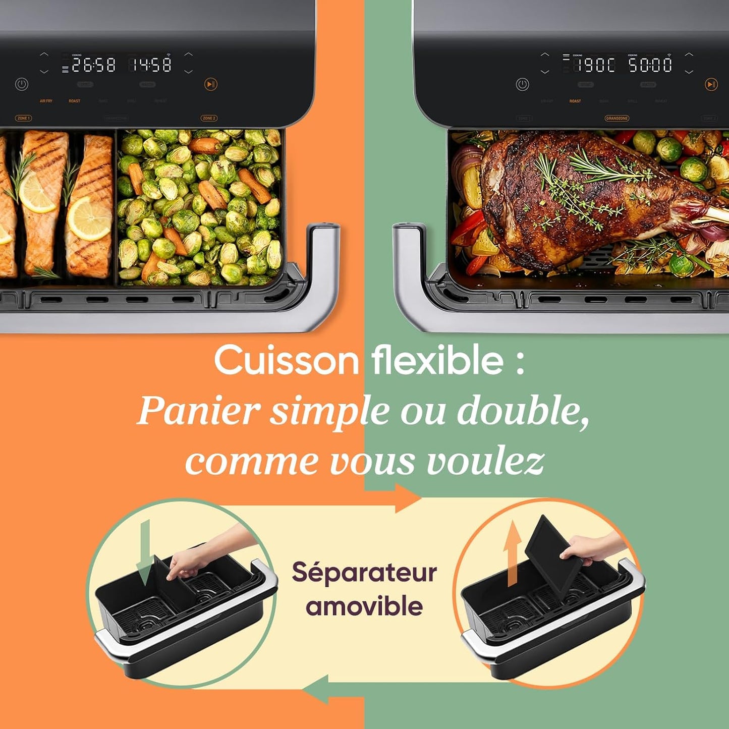 L'Air Fryer COSORI Smart App : 10L de Cuisine Optimale.
