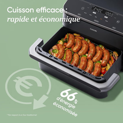L'Air Fryer COSORI Smart App : 10L de Cuisine Optimale.
