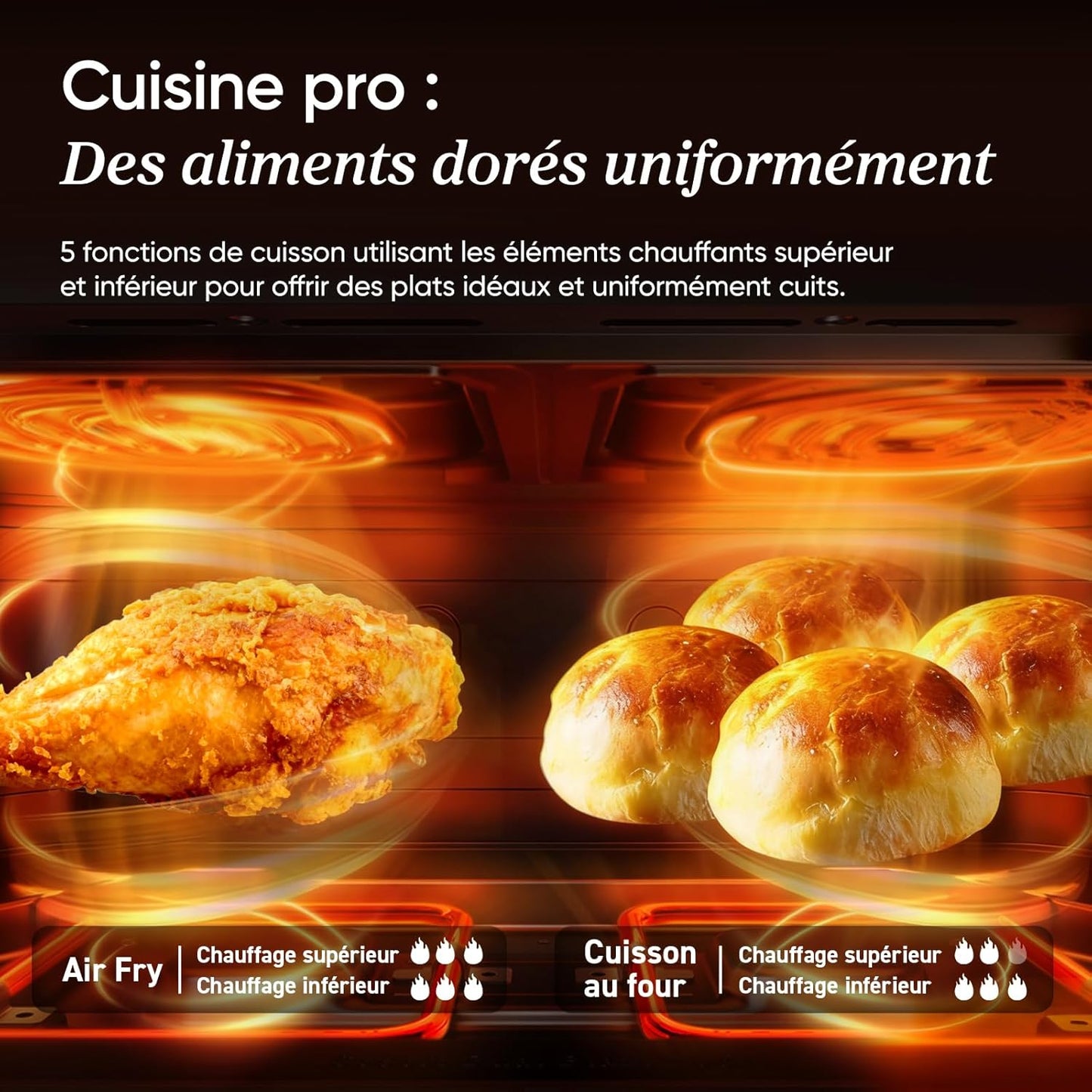 L'Air Fryer COSORI Smart App : 10L de Cuisine Optimale.