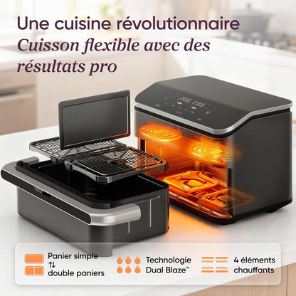 L'Air Fryer COSORI Smart App : 10L de Cuisine Optimale.